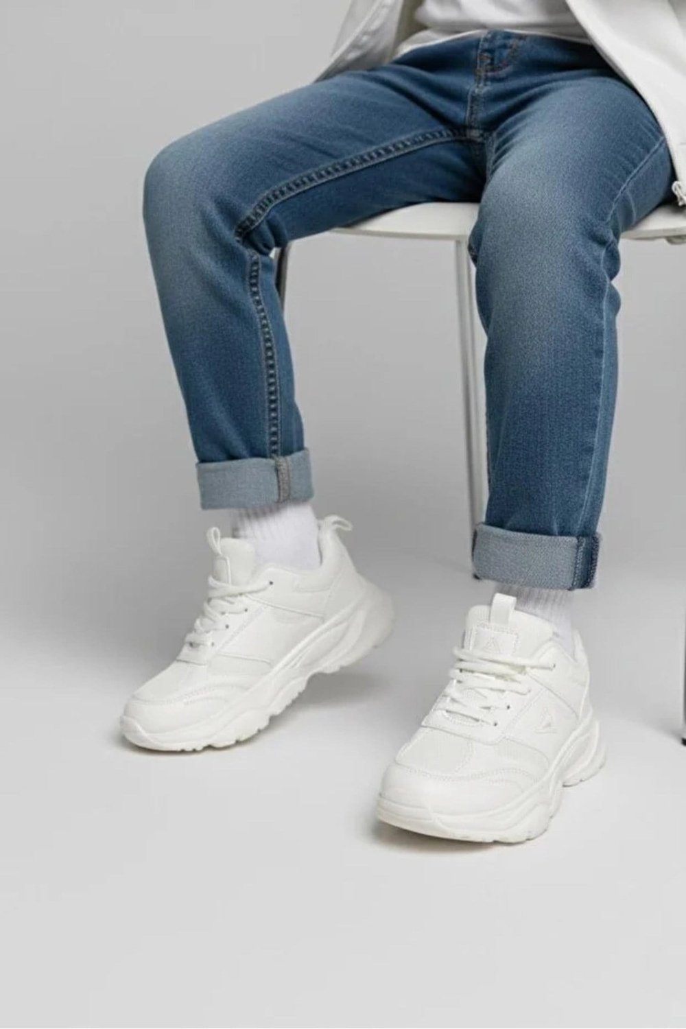 Birian Çocuk Bağcıklı Günlük Sneaker Spor Ayakkabı