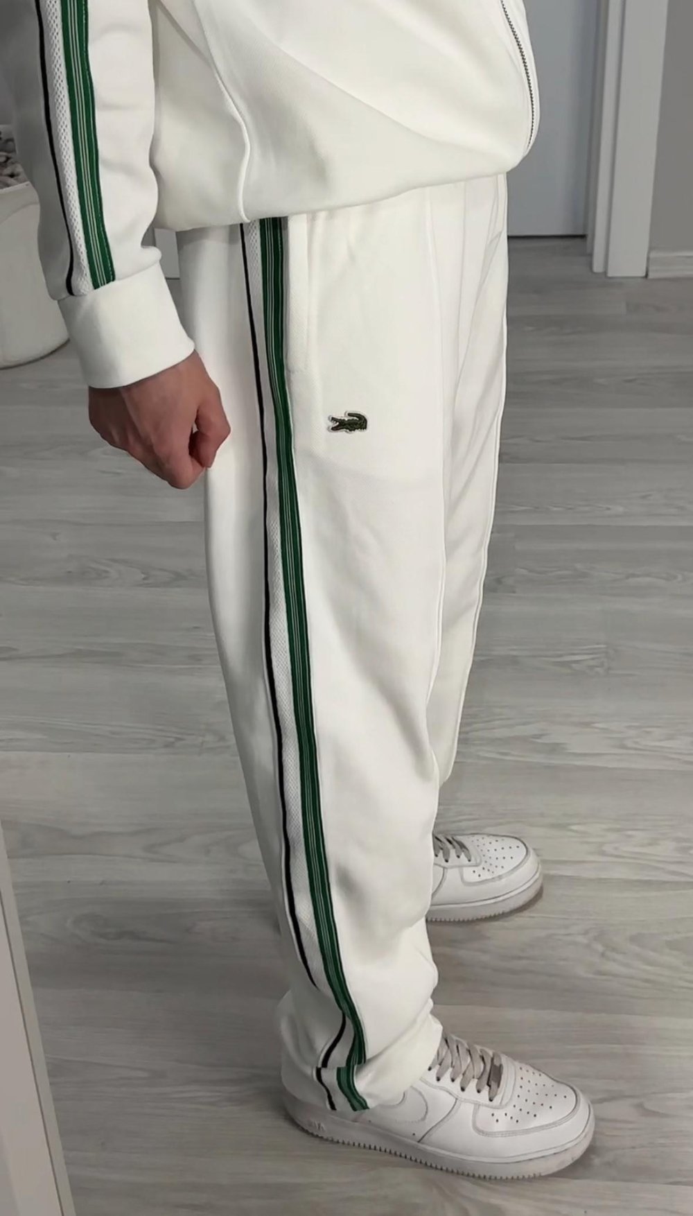 Lacoste Eşofman Beyaz