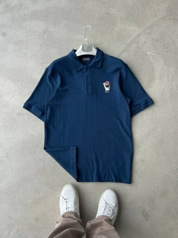 RL Bear Polo Yaka Lacivert