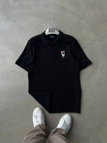 RL Bear Polo Yaka Siyah