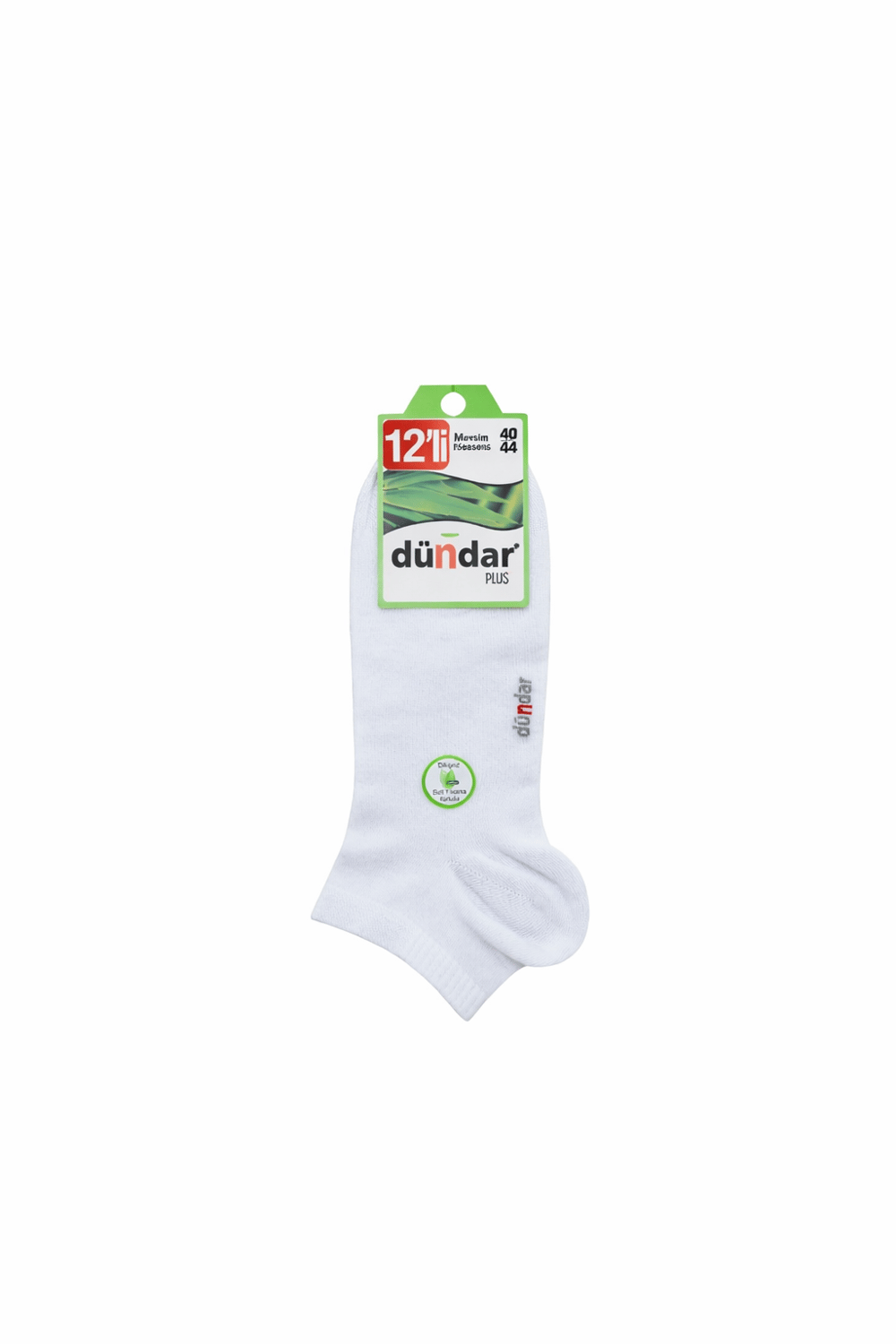DÜNDAR 4 Mevsim 12'li Erkek Bambu Soket (Patik) 40-44
