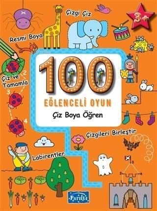 100 Eğlenceli Oyun - Çiz Boya Öğren