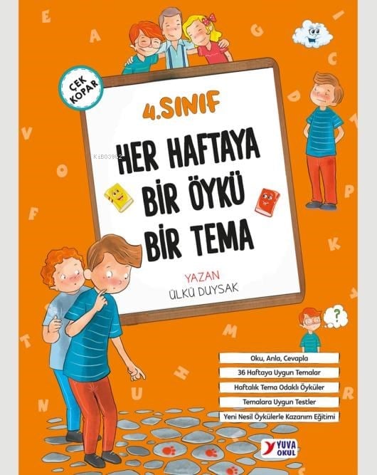 4. Sınıf Her Haftaya Bir Öykü Bir Tema