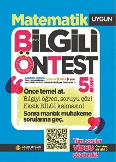 5.Sınıf Bilgili Ön Test Matematik