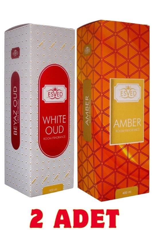 Amber ve Beyaz Oud & White Oud Oda ve Kumaş Spreyi Seccade Spreyi Oda Kokusu Koku 400 Ml.