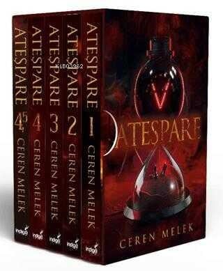 Ateşpare Seti - 5 Kitap Takım - Kutulu