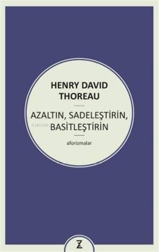 Azaltın Sadeleştirin Basitleştirin