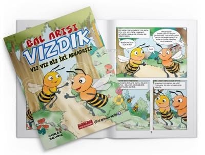 Bal Arısı Vızdık 2 - Vız Vız Biz İki Arkadaşız (Çizgi Roman)