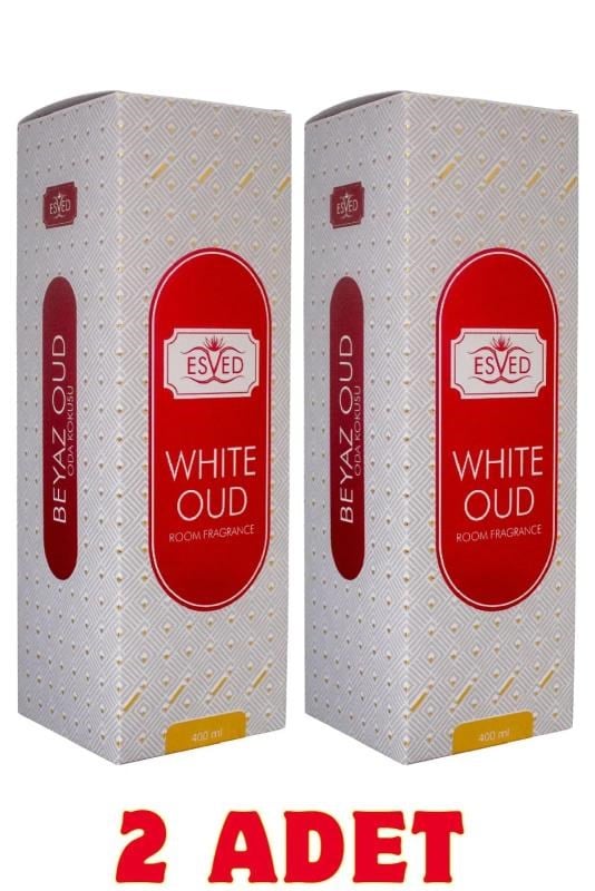 Beyaz Oud & White Oud Oda ve Kumaş Spreyi Seccade Spreyi Oda Kokusu Koku 400 Ml. 2 Adet