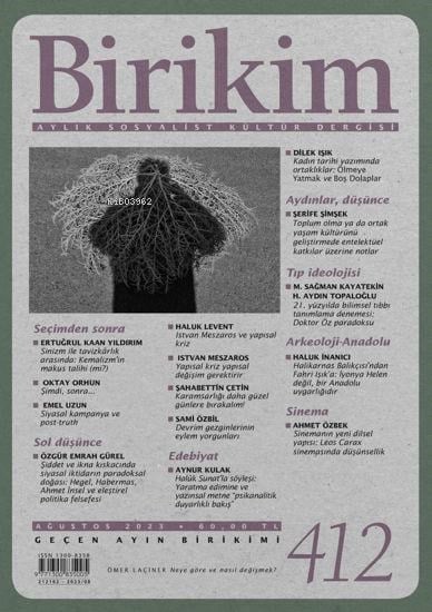 Birikim Dergisi Sayı 412