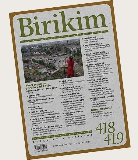 Birikim Sayı : 418-419