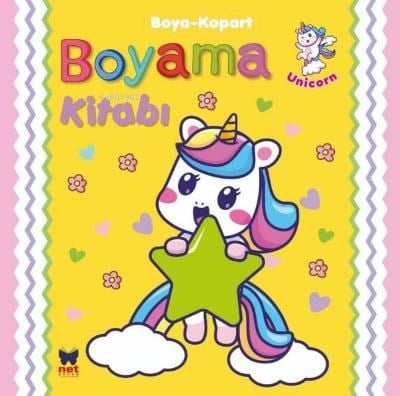 Boyama Kitabı Boya - Kopart - Unicorn