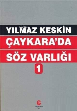 Çaykara'da Söz Varlığı 1