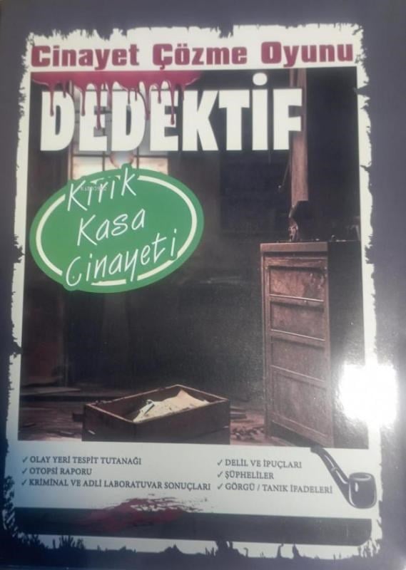 Cinayet Çözme Oyunu Dedektif  - Kırık Masa Cinayeti