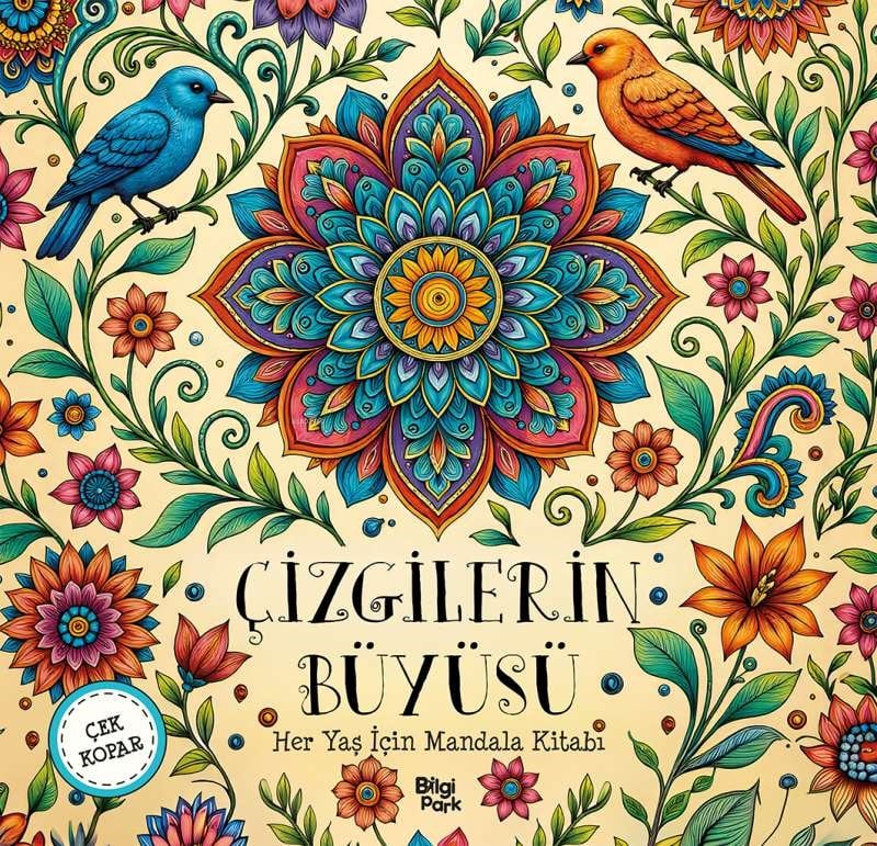 Çizgilerin Büyüsü;Her Yaş için Mandala - Çek Kopar