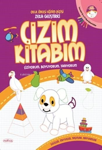 Çizim Kitabım; CD-ROM ve 6'lı Boya Kalemi Hediye