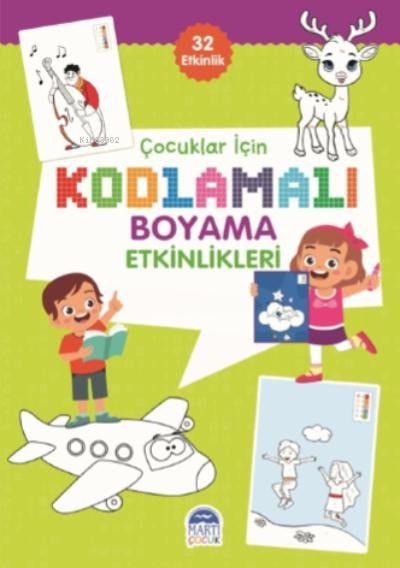 Çocuklar İçin Kodlama Etkinlikleri – Yeşil2 – 32 Etkkinlik