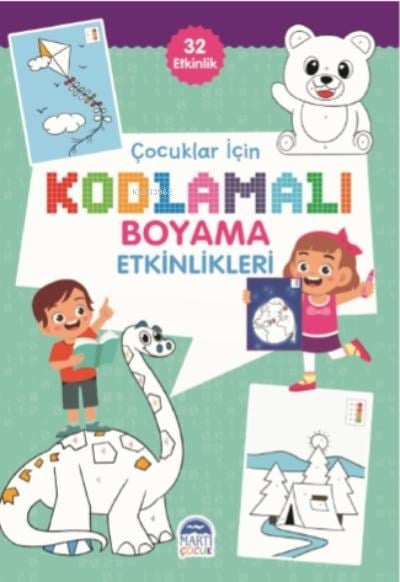 Çocuklar İçin Kodlama Etkinlikleri – Yeşil – 32 Etkinlik