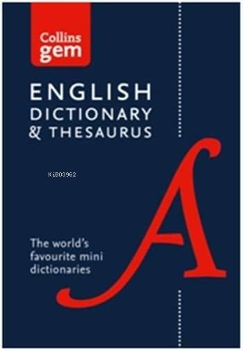 Collins Gem English Dictionary and Thesaurus