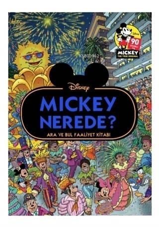 Disney Mickey Nerede?; Ara ve Bul Faaliyet Kitabı