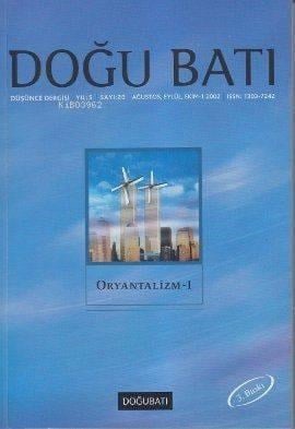 Doğu Batı Düşünce Dergisi Sayı: 20; Oryantalizm - 1