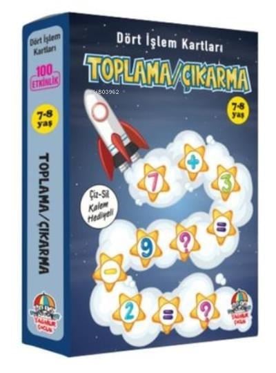 Dört İşlem Kartları - Toplama/Çıkarma (7 - 8 Yaş)