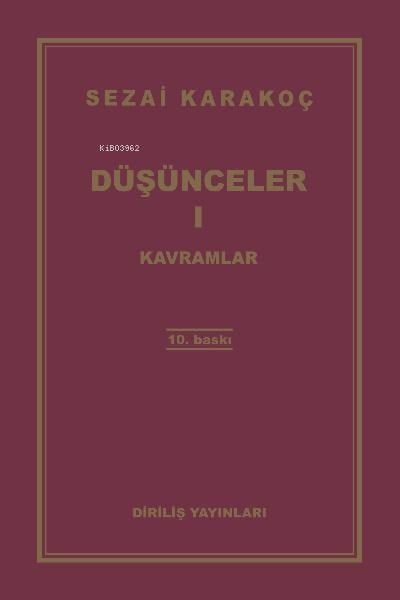 Düşünceler -1/ Kavramlar