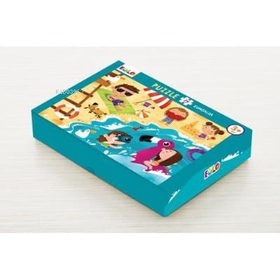 Eolo 24 Parça Puzzle - Kumsalda