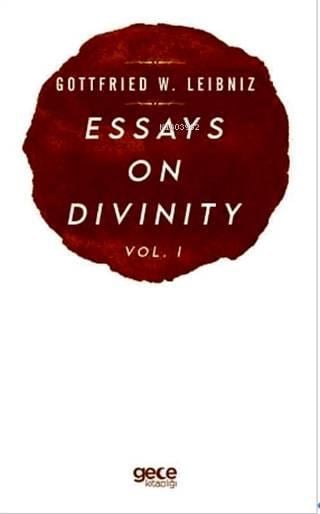 Essays On Divinity Vol. 1