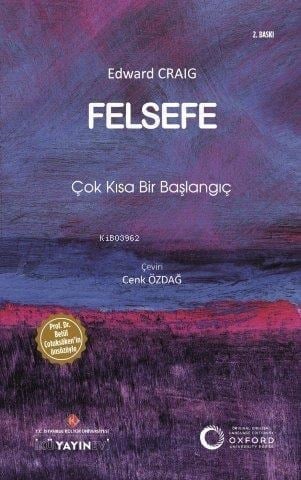 Felsefe;Çok Kısa Bir Başlangıç