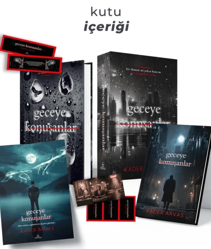 Geceye Konuşanlar 1 (Hediyeli Kutulu-Ciltli)