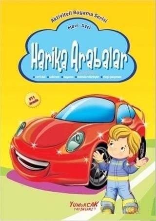 Harika Arabalar - Mavi Seri; Aktiviteli Boyama Serisi