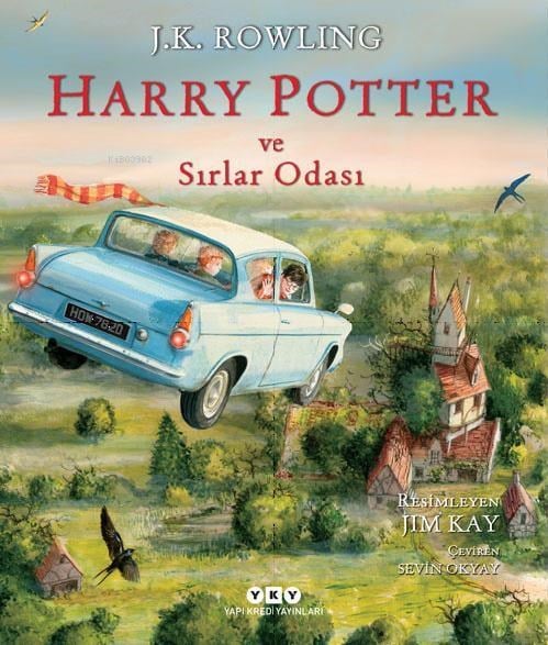 Harry Potter ve Sırlar Odası - 2 (Resimli Özel Baskı, Ciltli)