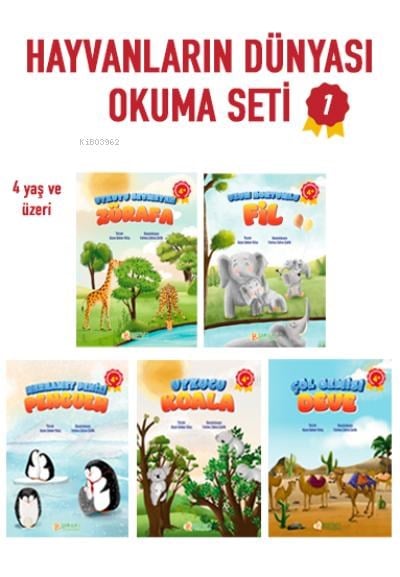 Hayvanların Dünyası Okuma Seti - 1