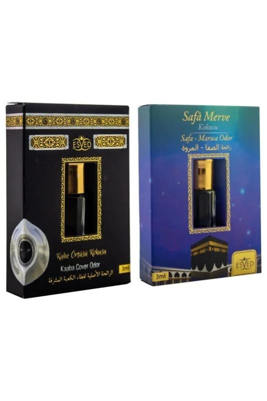Kabe Örtüsü Kokusu Ve Safa Merve Kokusu Alkolsüz Esans 3Ml