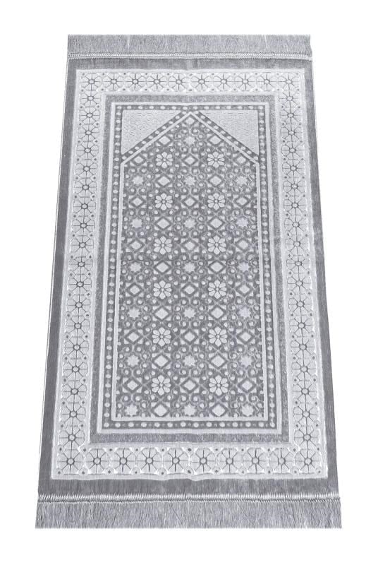 Kadife Seccade İnci Velvet Pearl - Gri