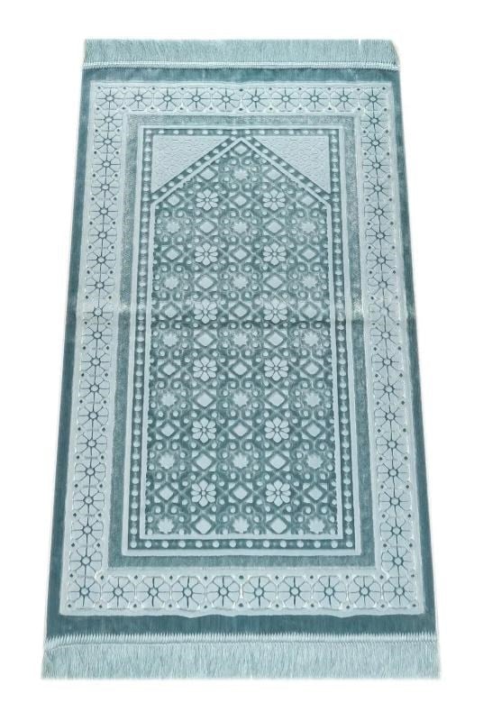 Kadife Seccade İnci Velvet Pearl - Turkuaz