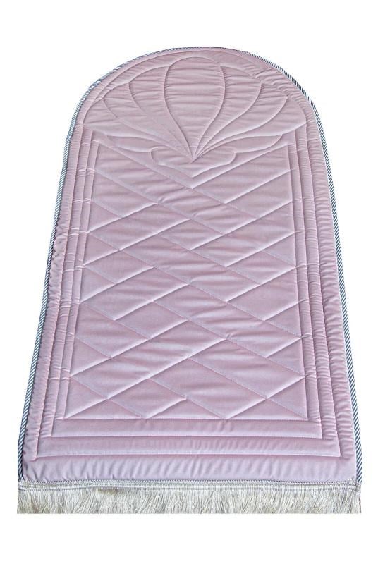 Kapitone Süngerli Yumuşak Seccade - Pembe