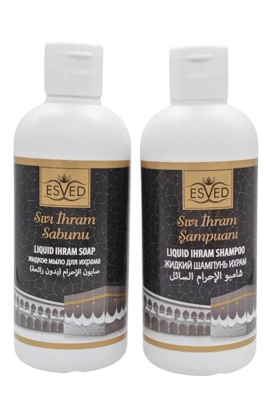 Kokusuz Sıvı Sabun Kokusuz İhram Sabunu ve Kokusuz Sıvı Şampuanı Kokusuz İhram Şampuanı 200 Ml.