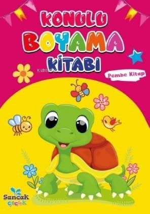 Konulu Boyama Kitabı - Pembe Kitap