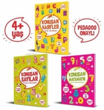 Konuşan Etkinlikler Serisi (4+ Yaş) (3 Kitap Takım)