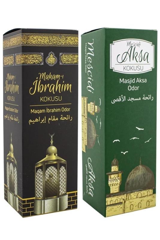 Makamı İbrahim Ve Mescidi Aksa Kokusu Sprey 400 Ml. Beyaz