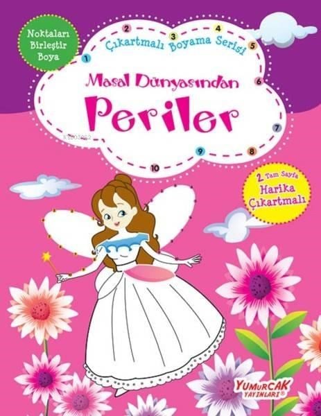 Masal Dünyasından Periler - Çıkartmalı Boyama Serisi