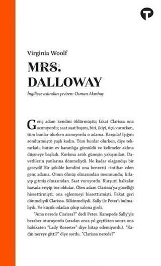 Mrs. Dalloway; Virginia Woolf