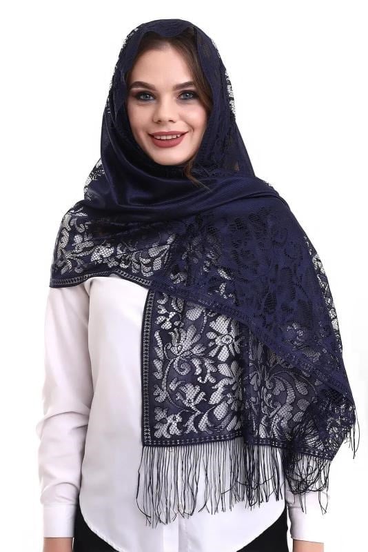 Narin Tül Şal Mor 60x160