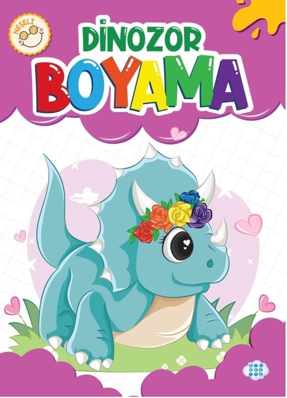 Neşeli Dinozor Boyama
