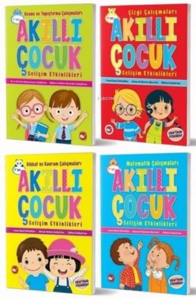 Okul Öncesi Gelişim Etkinlik Kitapları Seti (4 Kitap Takım)