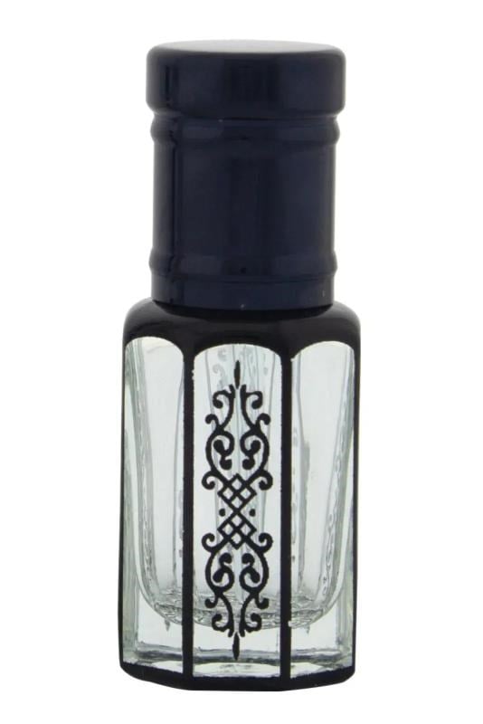 Parfüm Esans Cam Şişesi Black Boş Esans Şişesi 3 Ml. Premium A114-3ML-3