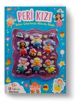 Peri Kızı Balon Çıkartmalı Aktivite Kitabı