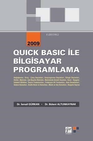Quick Basic İle Bilgisayar Programlama